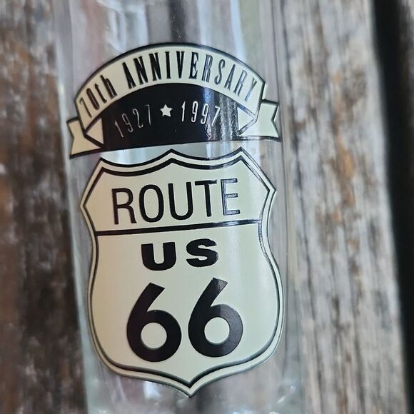 Route 66 The Mother Road 70th Anniversary Tall Shot Glass - Picture 2 of 4